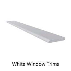 White Window Trims